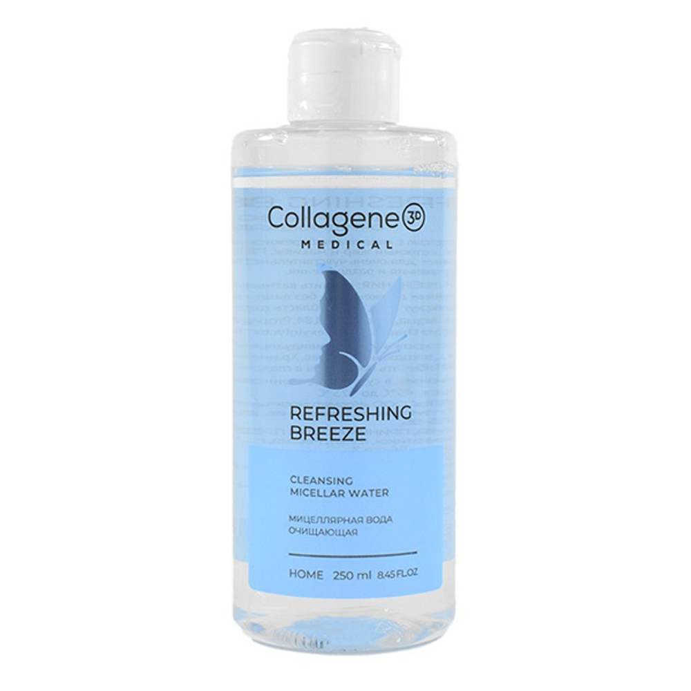 Вода мицеллярная очищающая Medical Collagene 3D Refreshing Breeze 250мл