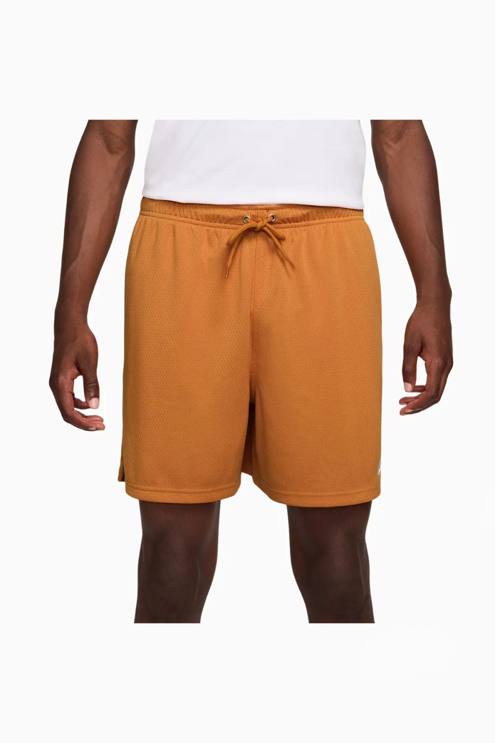 Шорты Nike Club Mesh Flow - оранжевый