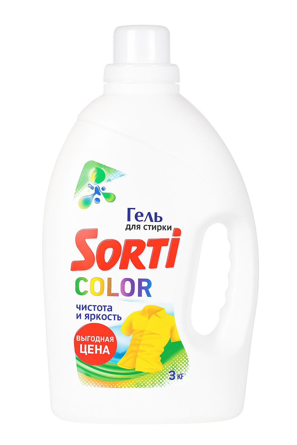 Гель для стирки Sorti Color 3кг