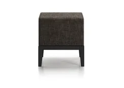 Банкетка Fjord 40 см (коричневый рогожка, бук под эмалью)