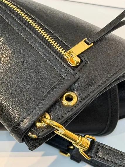 Сумка CELINE SOFT TRIOMPHE BESACE IN SUPPLE SHINY LAMBSKIN