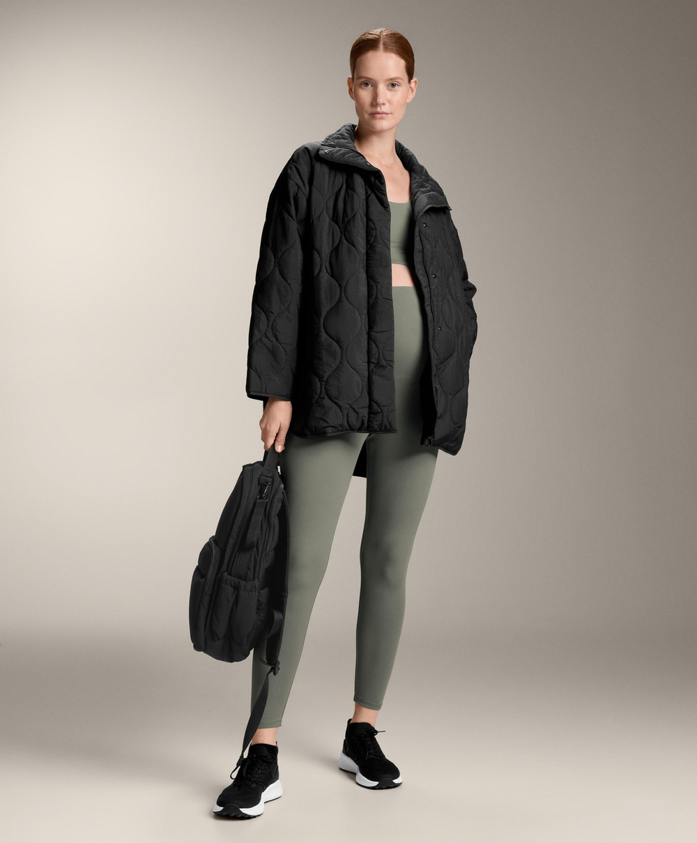 OYSHO Удобные легинсы для будущих мам, светлый хаки