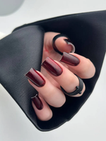 Gel polish with cat eye effect Enigmanic Red Cat 10 ml.