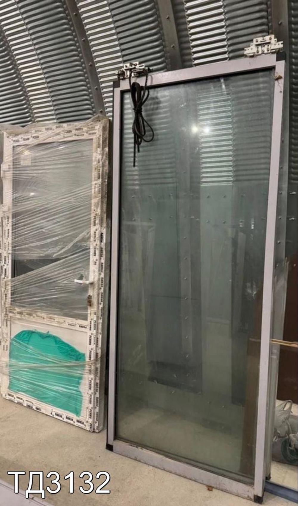 Автоматическая раздвижная алюминиевая дверь Б/У 2310(в) x 1650(ш)