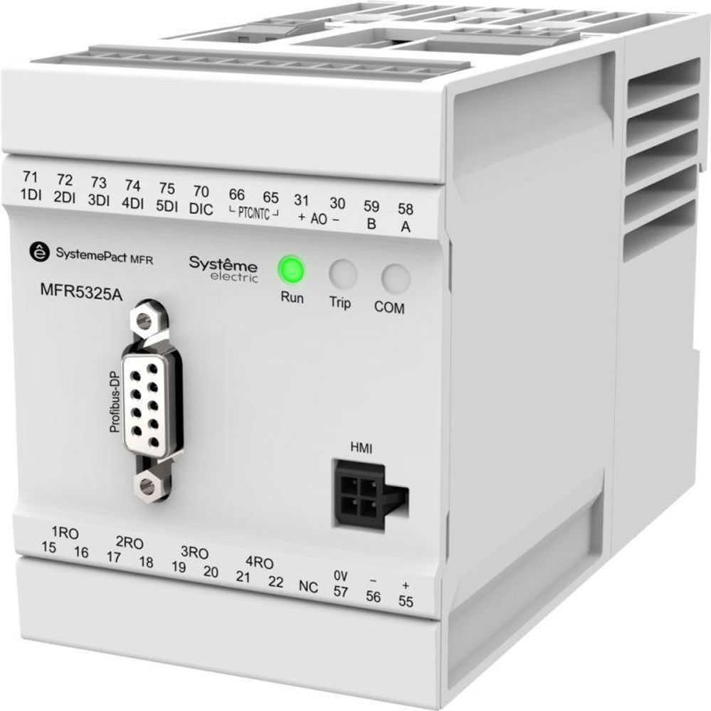 Реле MFR530 PROFIBUS-DP + MODBUS-RTU 25-100А ТТ d18мм 80-270В AC/DC SE MFR532100A Реле MFR530 PROFIBUS-DP + MODBUS-RTU 25-100А ТТ d18мм 80-270В AC/DC SE MFR532100A