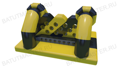 Надувной модуль препятствий «Засада»