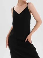 Платье-Комбинация FOS Черное