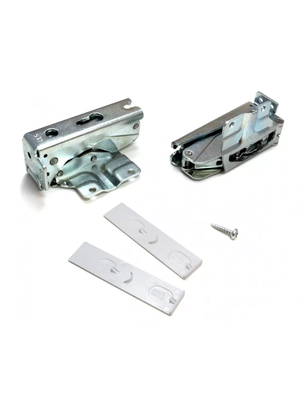 Комплект петель для дверцы холодильника, оригинал 00542374 (00172409, 00172410, 00265272, 00265273, 00265841, 00265843, 00481147, 00492680, 481147)