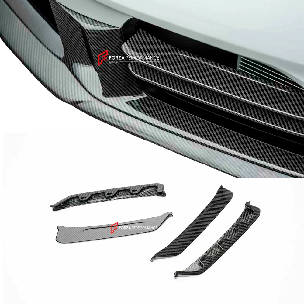 Карбоновая замена воздуховодов переднего бампера для PORSCHE 911 992.2 CARRERA 2025+