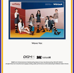 Альбом Weeekly - We Can 2nd Mini Album RANDOM Version