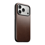 Кожаный чехол MagSafe Nomad Horween Modern Leather Case для iPhone 17 Pro Гибридный укреплённый чехол из натуральной кожи Horween с сенсорной накладкой для Контроллера камеры