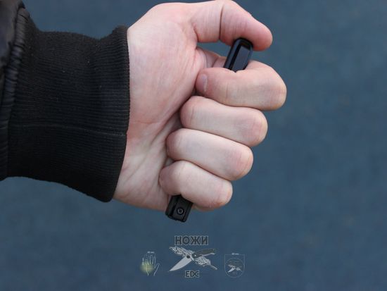 Складной нож НОКС "Скат-M" 314-740001 c клинком из стали 440, рукоять Stainless Steel