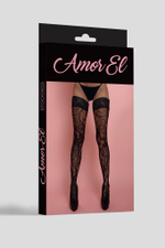 Эффектные чулки c крупным рисунком