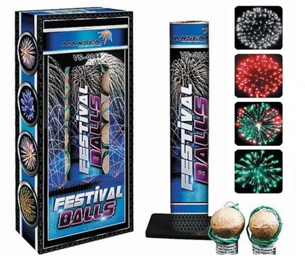 Фестивальные шары "Festival Ballsl" VS-0044 к-т12 шт * 1.5"  (1/15)