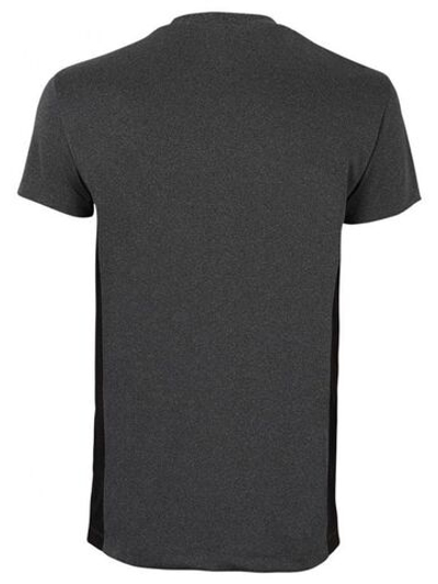 Мужская теннисная футболка Tecnifibre F2 Airmesh - black heather