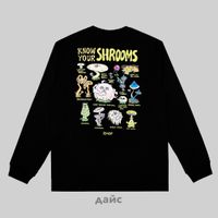  Лонгслив мужской Ripndip Know Ur Shrooms артикул:RNDSPR24141 - купить в магазине Дайс