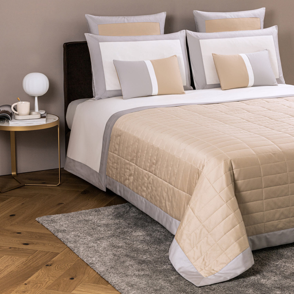 Покрывало Frette Rectangular Savage Beige/Rock (270 x 260 см)