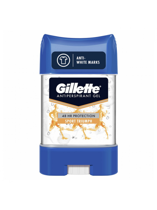 Gillette Гель-дезодорант антиперспирант мужской SPORT TRIUMPH, 75 мл (1788)