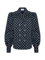 Двубортная блуза Prime, Синяя