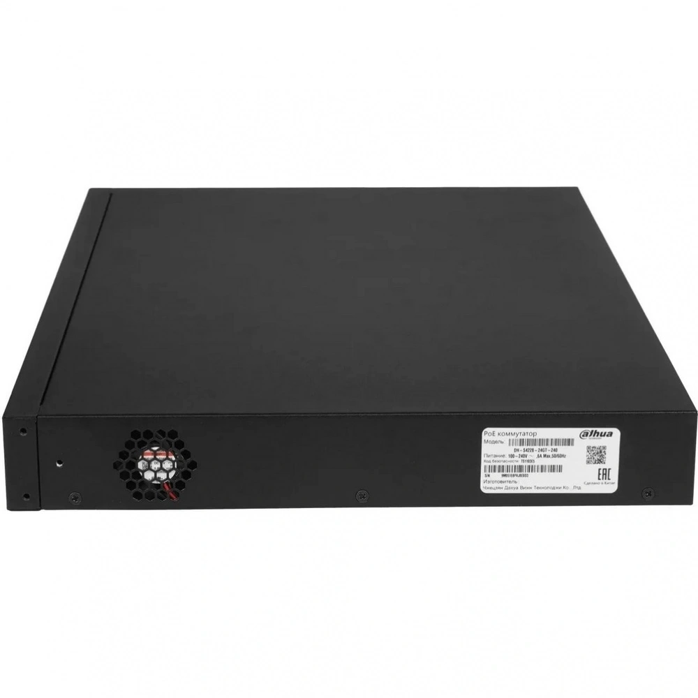 Коммутатор Dahua DH-S4228-24GT-240 (L2) 28x1Гбит/с 2SFP 24PoE 240W управляемый