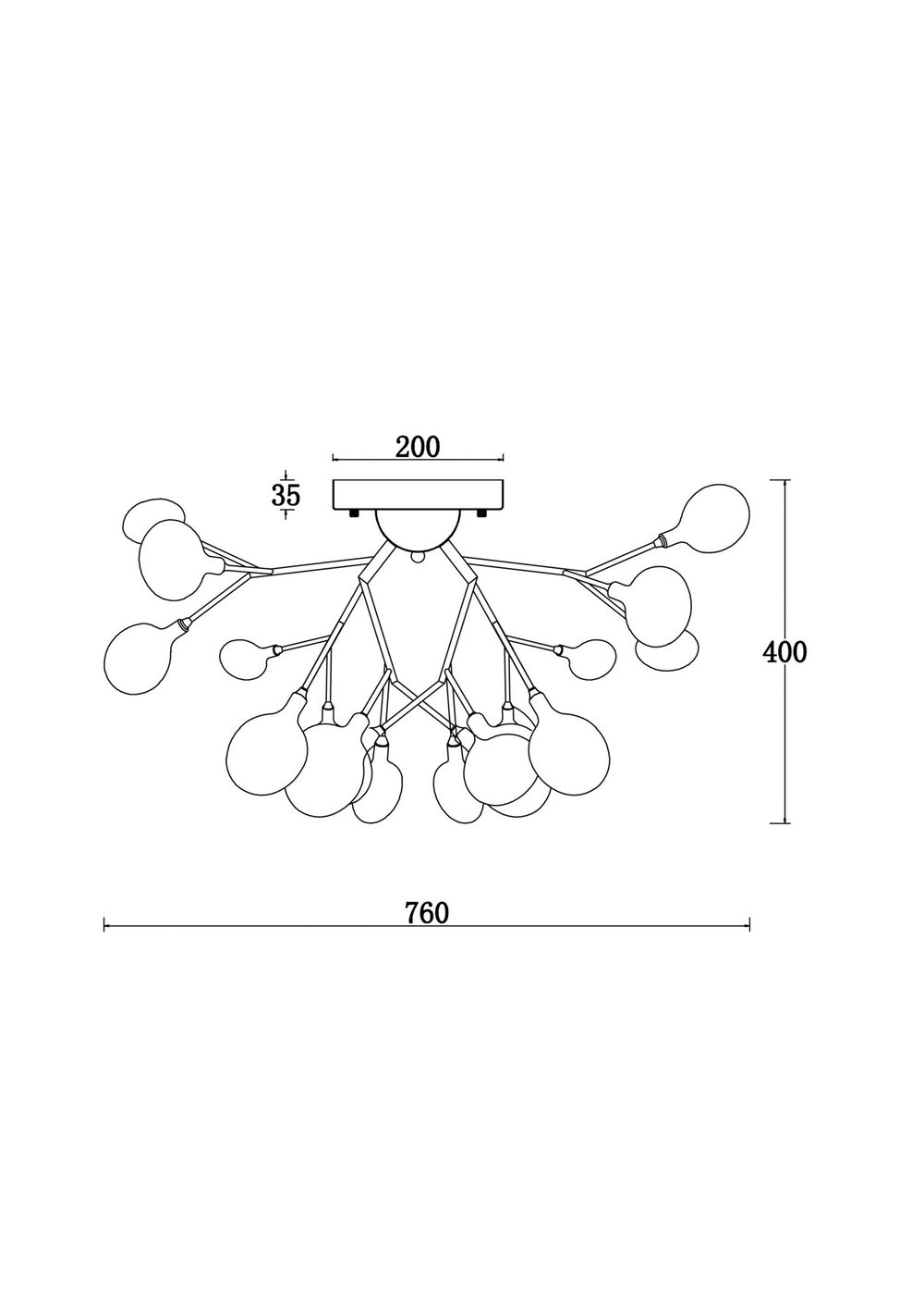 Потолочный светильник Freya FR5049CL-27W2