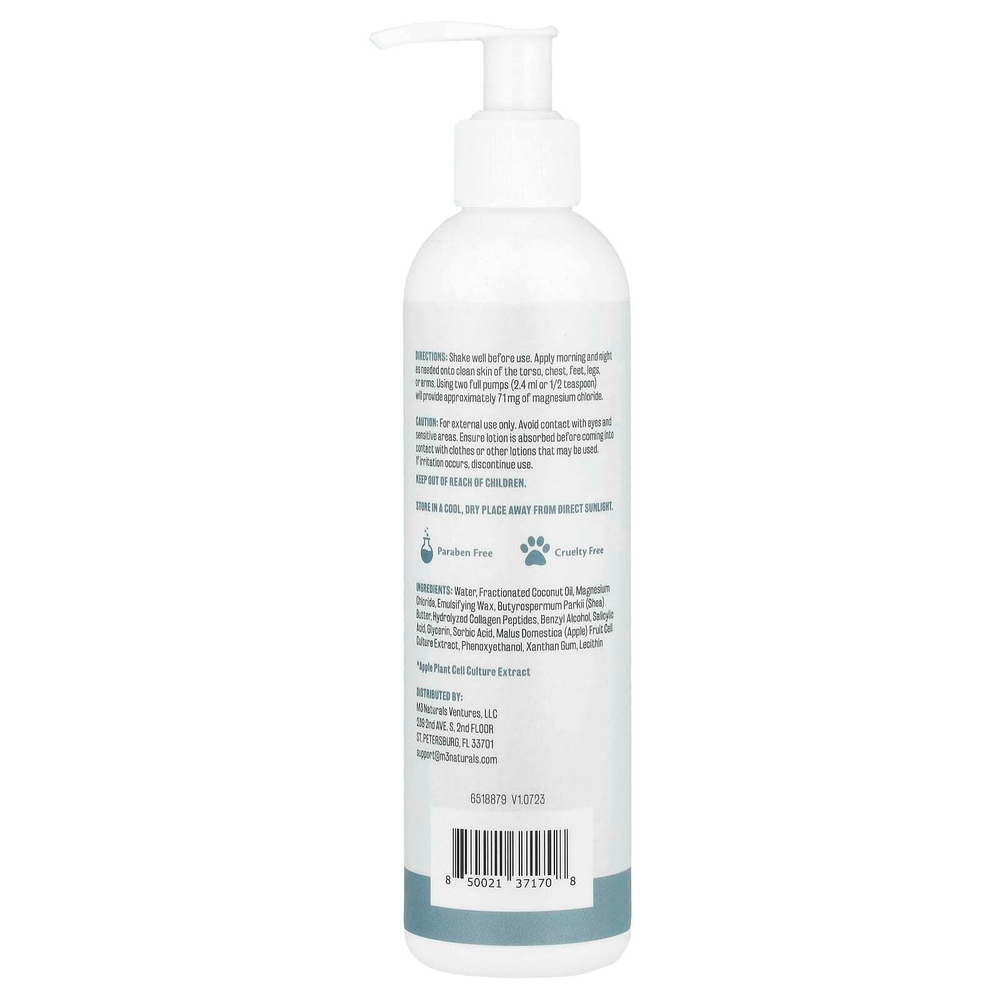 M3 Naturals, Лосьон с магнием, без запаха, 237 мл (8 жидк. Унций)