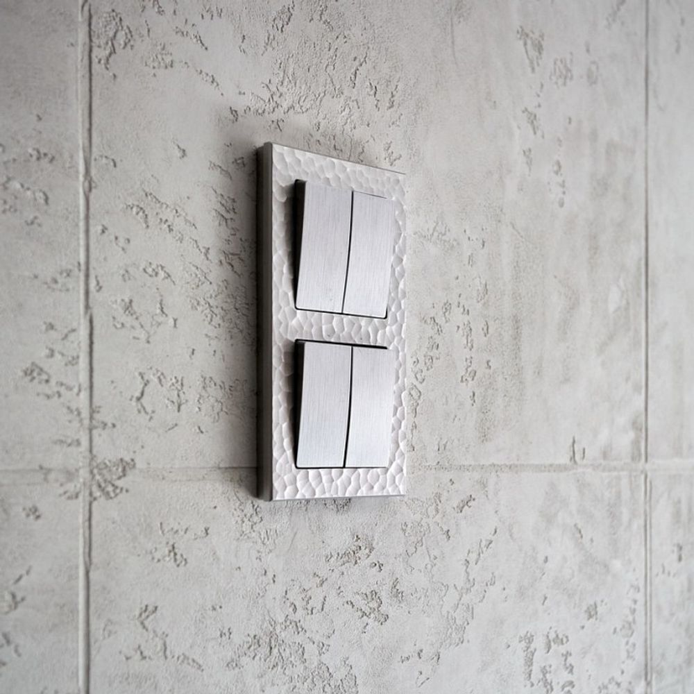 Рамка на 1 пост Werkel Aluminium (черный алюминий) W0011708