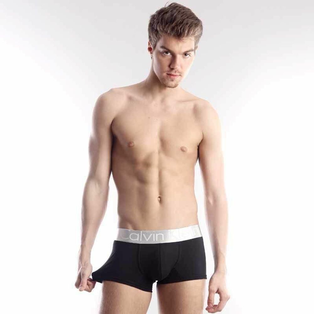 Трусы мужские боксеры черные Calvin Klein