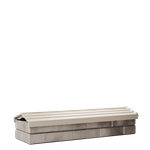 Парапет для забора BONA на 0,5 кирпича