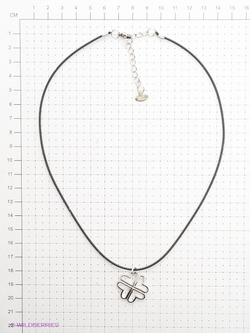 "Тиапан"  подвеска в серебряном покрытии из коллекции "Gammi" от Jenavi с замком карабин