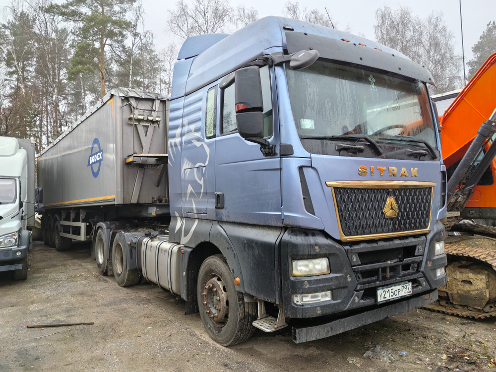 SITRAK C7H 6x4 Седельный тягач ZZ4256V364HE (Дизельный, 12,4 л, 540 л.с., АТ)