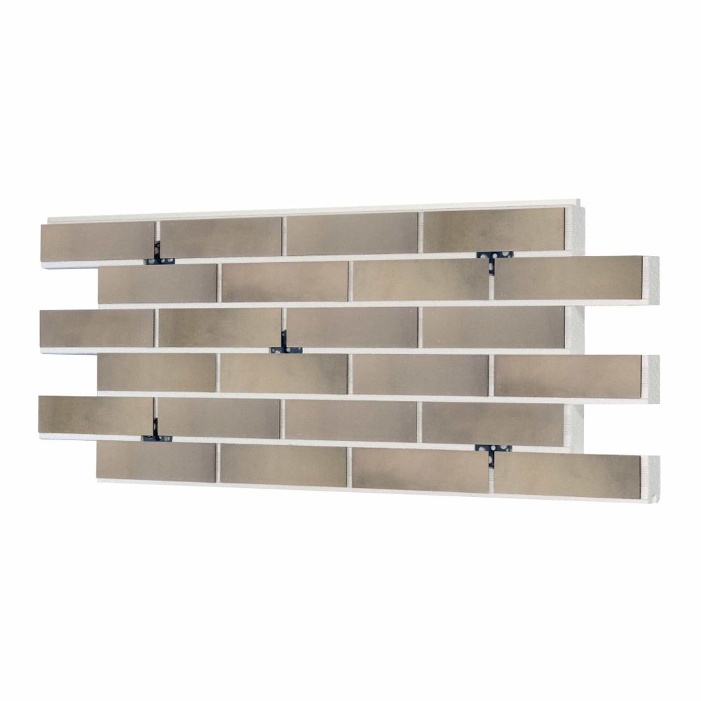 Клинкерная термопанель ППС BestPoint Retro Brick Pepper 1020х455 мм