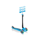 Самокат Globber Go Up Foldable Plus Lights, голубой голубой