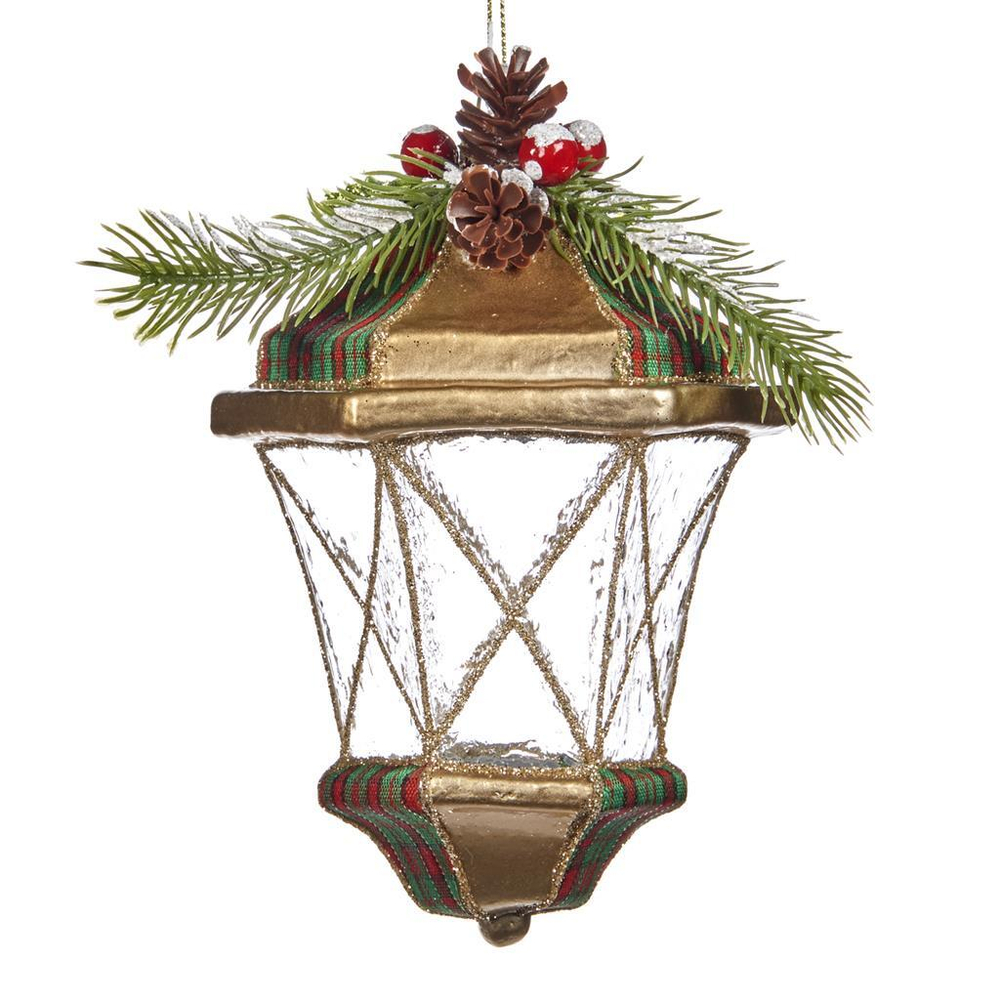 Фонарь лесной, ёлочное украшение