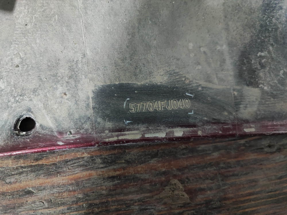 Бампер задний Subaru XV 11-17 Б/У Оригинал 57704FJ040
