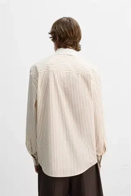 ZARA Х HARRY LAMBERT РУБАШКА В ПОЛОСКУ, РАЗНОЦВЕТНЫЙ