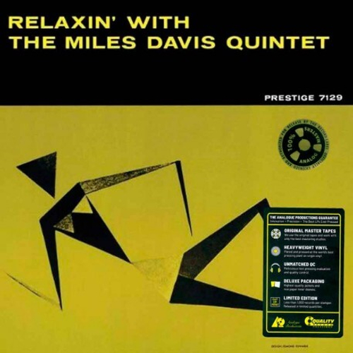 Miles Davis - Relaxin' With The Miles Davis Quintet - USA, Analogue Productions