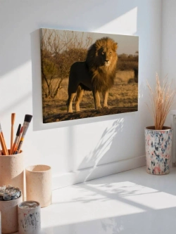 Картина на стену 40 X 50 Лев