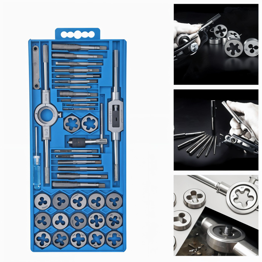 Набор метчиков и плашек 40 предметов