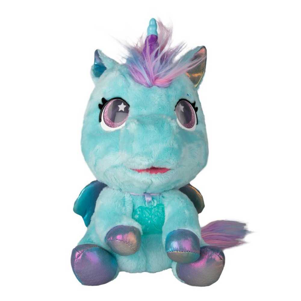 Игрушка интерактивная IMC Toys Club Petz Волшебный малыш Единорог, голубой 93881/голубой