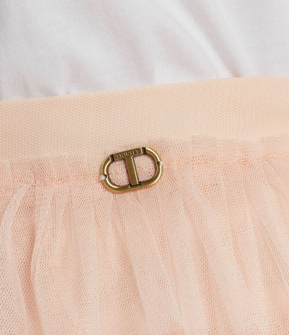 Юбка TWINSET - пудро-розовый(241TP2585)