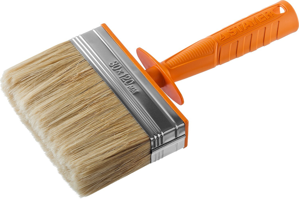 Макловица STAYER ″PROFESSIONAL″ UNIVERSAL, натуральная светлая щетина, пластмассовый корпус, 30х120мм