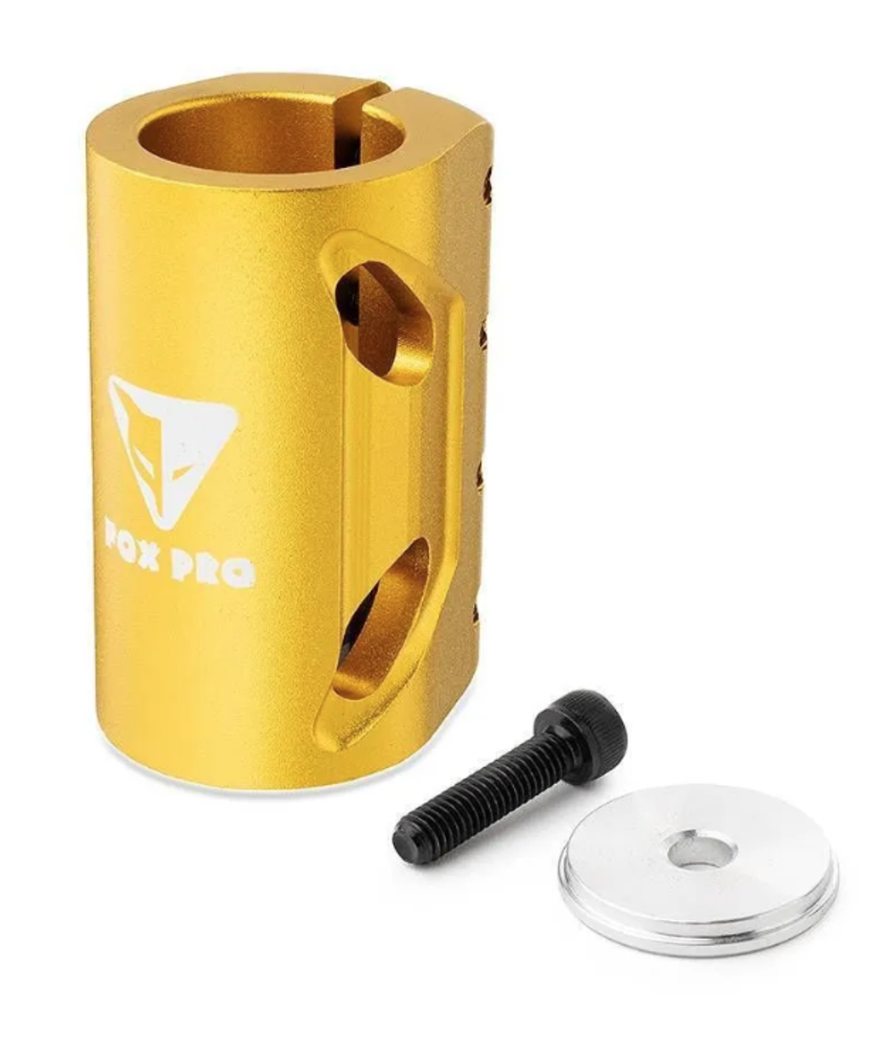 Хомут-О Fox SCS d 28.6/31.8, 4 bolts Gold