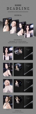Альбом BLACKPINK - DEADLINE [SILVER ver.]