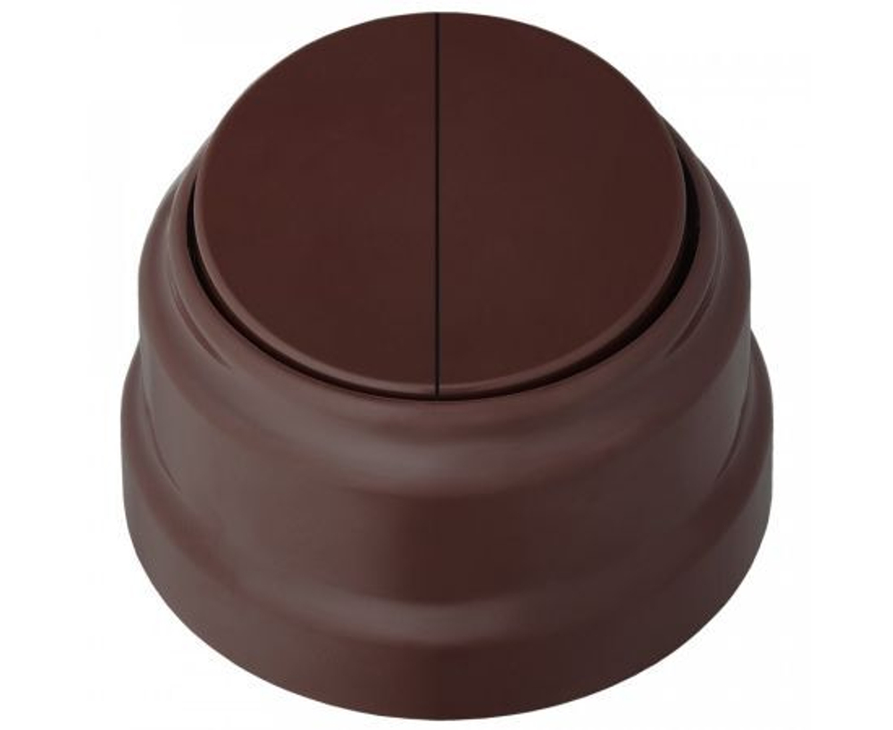 Ретро рамка 2 поста, пластик, шоколад, Bylectrica