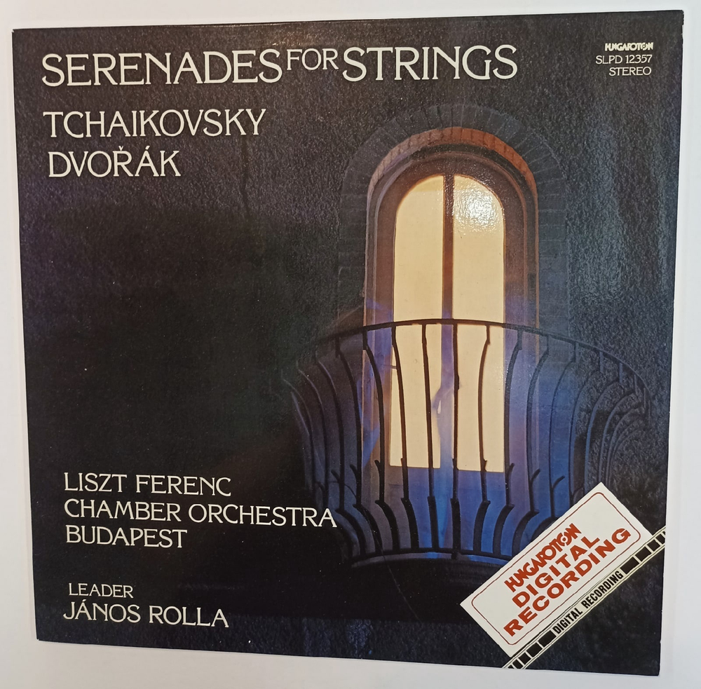 Tchaikovsky, Dvorak, Liszt Ferenc Chamber Orchestra Budapest, Janos Rolla Serenades For Strings