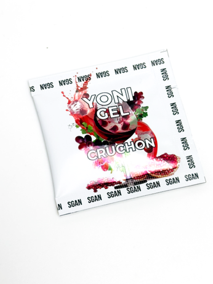 САШЕ Лубрикант для орального секса SGAN YONI GEL со вкусом крюшона, 5 мл