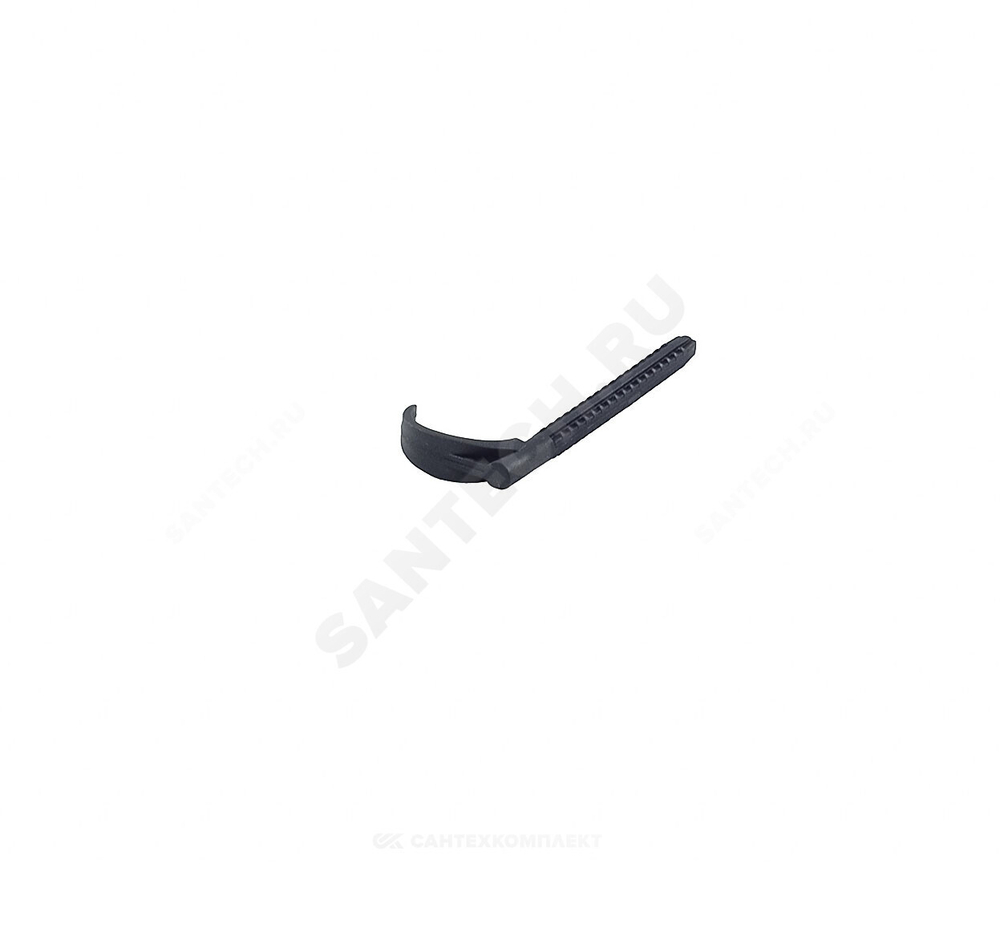 Крюк односторонний L=10см для труб Дн 10-32 Rehau 12573781002