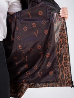 Куртка женская натуральная кожаная с капюшоном Турция