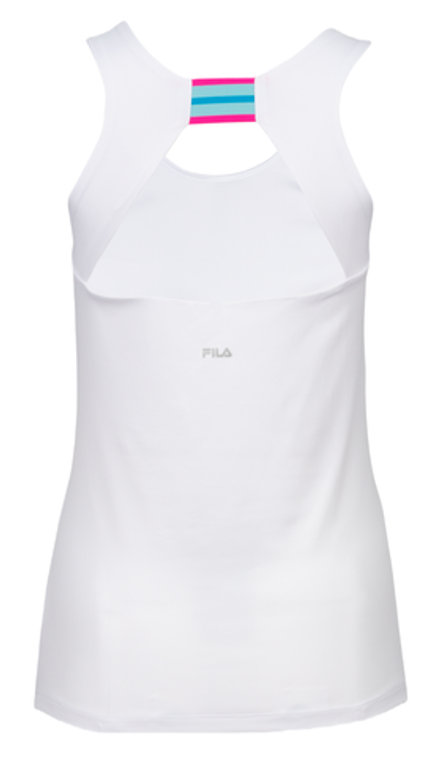 Женский топ теннисный Fila Top Alissa - белый